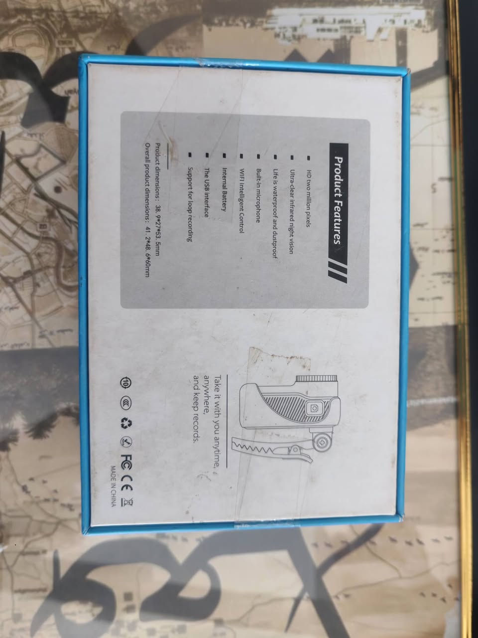 مميزاتهة
ربط بلوتوث وايفاي تصوير4K
تسجيل صوت 
عزل المايكروفون جيد جدا 
منفذ رام 
مقاومة ماء 💦
مقاومة غبار 
مقاومة حرارة  
مقاومة للصدمات


**إذا كنت صاحب هذا الإعلان وتريد حذفه لأي سبب، رجاءا أرسل رسالة إلى الدعم الفني**