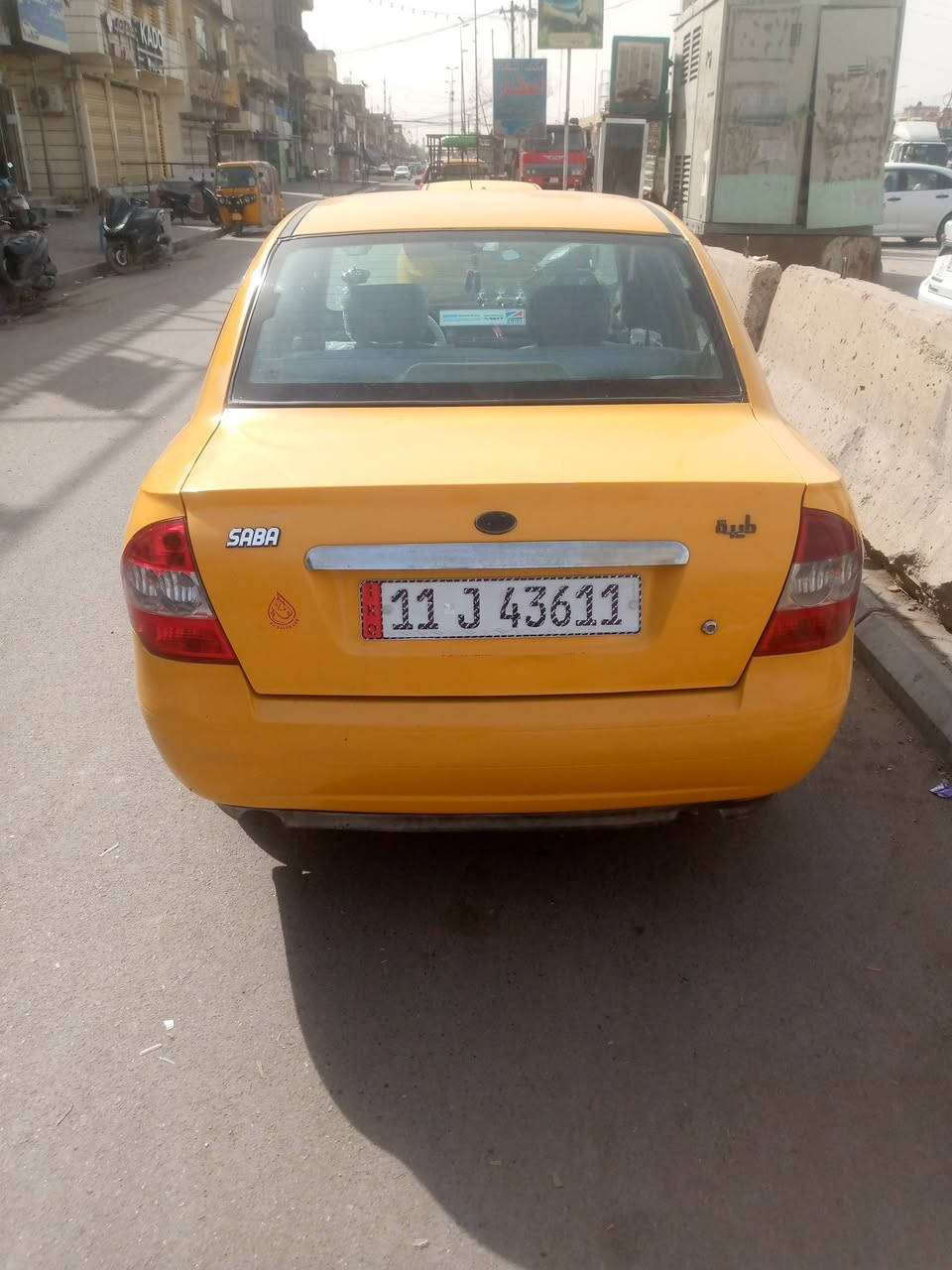 سلام عليكم سياره طيبه للبيع موديل 2015 سياره جاهزه مابيه اي نقص عنوان بغداد مدينة  سعر 38 وبي مجال رقم ***********
