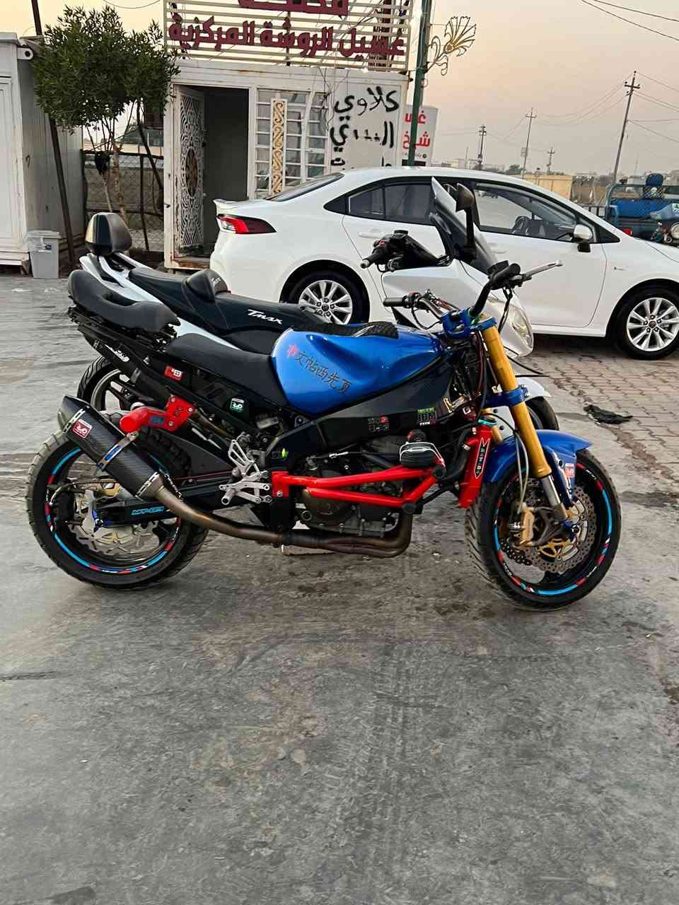 دراجه كاوسكي للبيع موديل 2004 راسلنا خاص او تتصل على الرقم ***********🏍️
