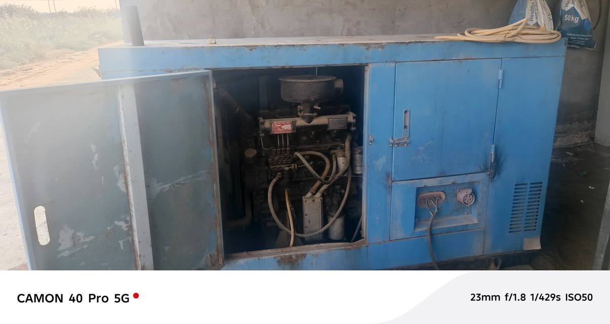 للبيع مولد شنكن صيني كاتم للصوت ٣٧ كي في نظيفة كلش وشرط الفحص بسعر ٢٥ ورقة للاتصال 
***********
***********
