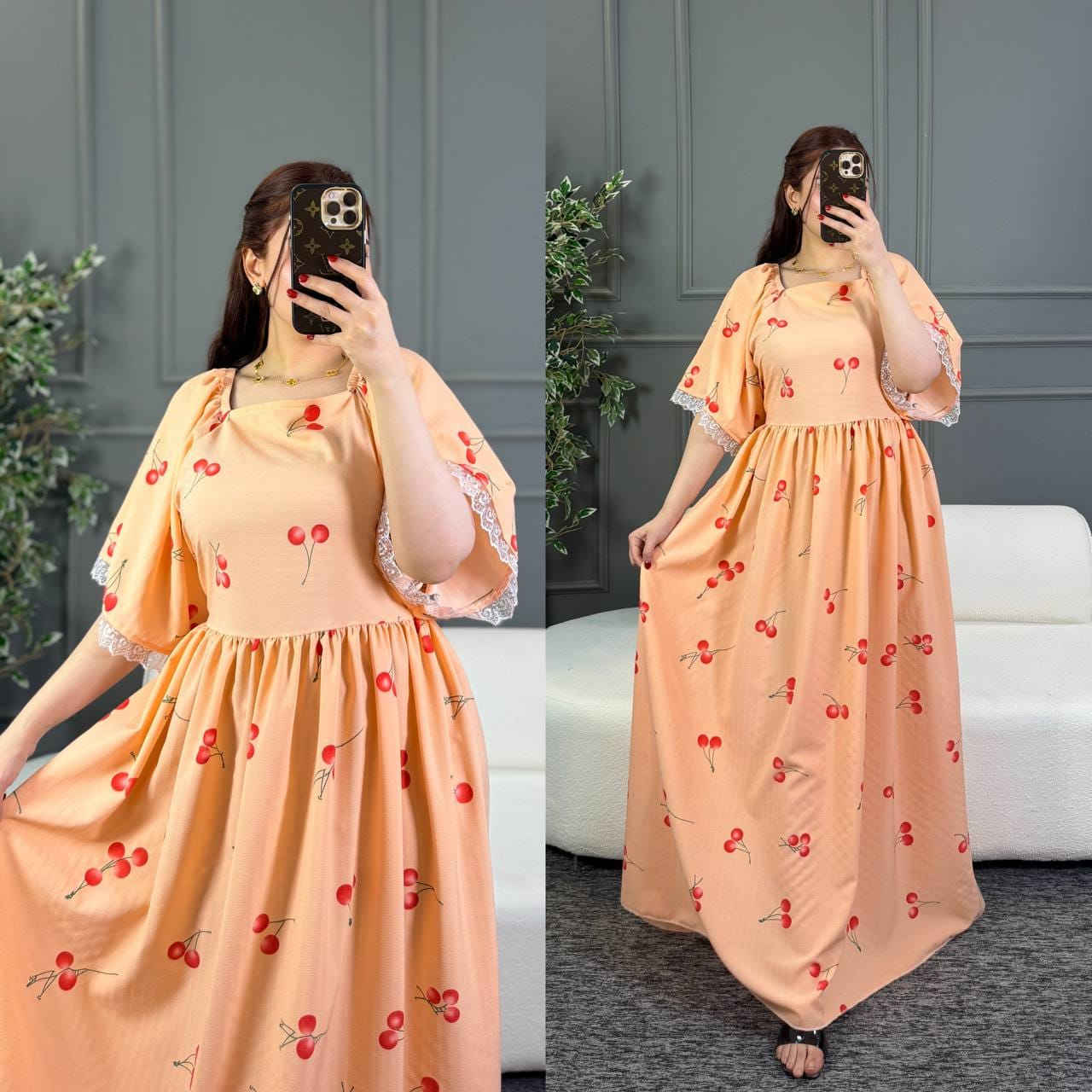 هذا الجمال موجود وانتي ماتلبسي؟ ليش شنو الي لبسنه احسن منج لو احلى 😘😍اطلبي وتهني شمتانيه 
فستان نسائي
خامة كريشة كلوش شرط الفحص

فري سايز  لحد ٩٥ كيلو
🌺🌺🌺

الدرزن 130 لف
سعر القطعة مفرد 18الف

توصيل جميع المحافظات 5 الف

ينلبس بطريقتين
القيطان الي بوسط الضهر كذلك ينلس بالامام


**إذا كنت صاحب هذا الإعلان وتريد حذفه لأي سبب، رجاءا أرسل رسالة إلى الدعم الفني**