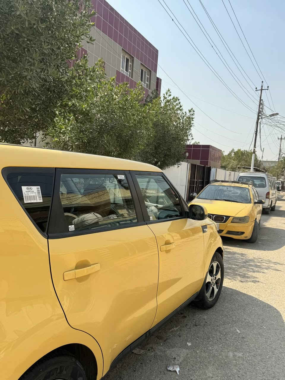 كيا صول مودل 2014 تكسي منظومة غاز بانزين وارد أمريكي حادثة بسيط وموجودة الصور السعر 96 وبيه مجال بسيط
***********

