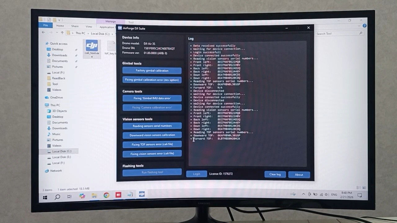 متوفر برمجة حساسات جميع انواع الطائرات بعد الاستبدال 
Air 3
Air 3S
Mavic 3 All versions
Mavic 4 pro
Mini 4 pro
لتفاصيل اكثر يرجى التواصل على الواتساب ***********
