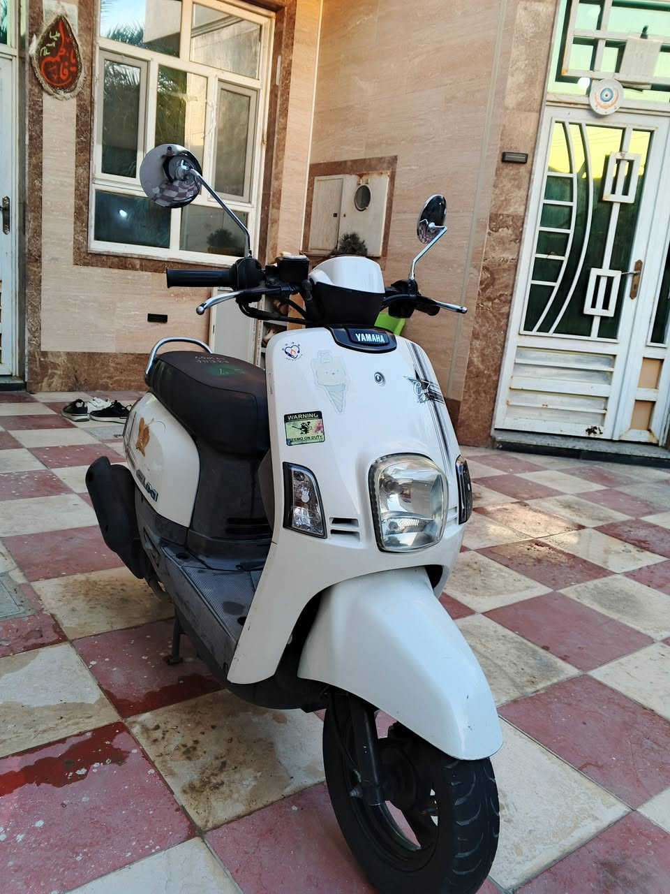 سلام عليكم 
دراجة ماكس بوليس نوزل للبيع الدراجة حاوية مختمة ختم واحد مكينة مامفتوحة 
مكاني كربلاء طويريج 
السعر 950وبيهة مجال 

للتواصل واتساب ***********
