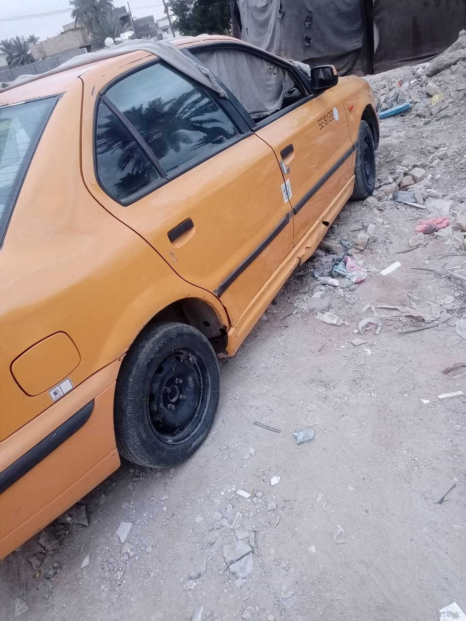 السلام عليكم سمند للبيع موديل 9 
سياره بيه خيط بخار داخله حلو بيه شويه خياسات تبريد شغال بس فان ميشتغل سنويه نافذه الكهربائيات شغاله يرادله ترتيب السعر 20وبيه مجال الاتصال ع رقم ‏‪***********‬‏
