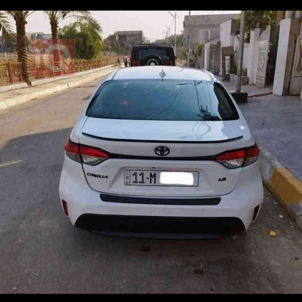 كورلا LE ياباني اصلي بانزين موديل 2023 وارد امريكي دخول للعراق صار سنة السيارة جديدة بجم كبس بدون ايرباك ماشية ١٨٤٠٠ ميل  باتري جديد وتخم تاير جديد رقم الشاصي منشور بصورة بالباب السيارة رقم بغداد باسمي رقم جديد انكليزي والسنوية تنتهي 2029
المواصفات
1.مكينة 2000 
2.كير 10 نمر
3.نظام الايكو 
4.شاشة كبيرة لمس ابل كاربلي
5.شاشة اعطال
6.حساس تاير
7.فول تحكم ستيرن
8. هندبريك بصمة
9. اوتو هولد
10. تحديد مسار
11. توقف ذاتي
12.مانع انزلاق

السعر 168$ وبيهة مجال حك الجية
 المكان بغداد الزعفرانية
***********
*********** بغداد
