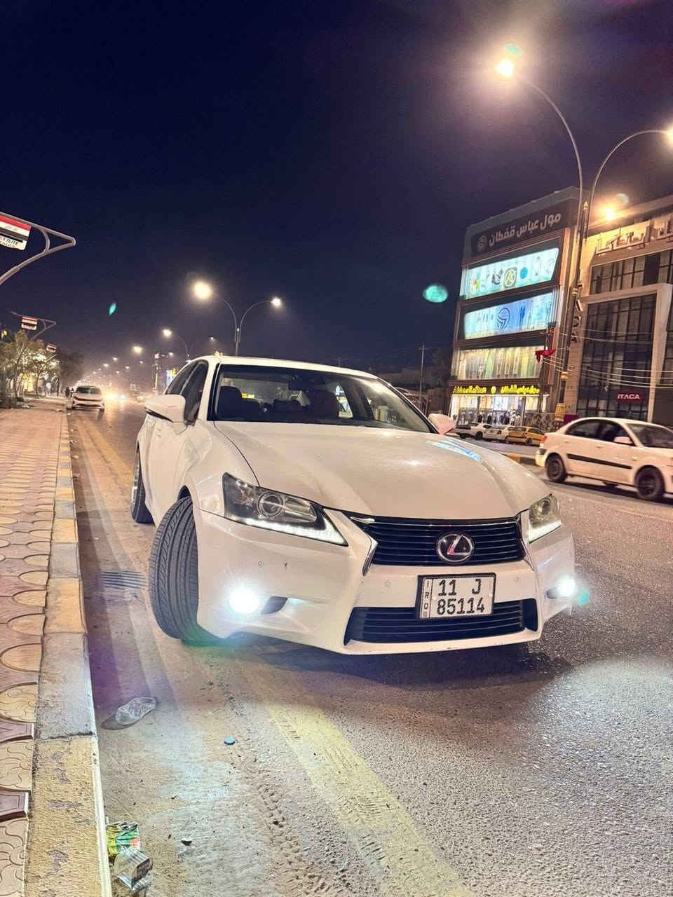 السلام عليكم لكزز GS250 موديل 2012
السياره خليجي ومكفوله عدى الموضح بالفيديو

فوول مواصفات لو اعد ساعه متخلص وجنايتها يعرفون مواصفاتها بغداد بأسمي تحويل وين ماتريد السعر 165 وبيها مجال للطيبين 

مكانها النجف حساسات امامي خلفي كشنات جلد تبريد ثلاث انظمه قياده كأمره دواره جي بي إس أشاير ترحيب بالمري قلاب من ترجع بك خزن ميموري كشن ذاكره السياره احله من الصوره كير محرك شرط برغي مامفتوح حداديه جيده 100/100 ***********/***********
