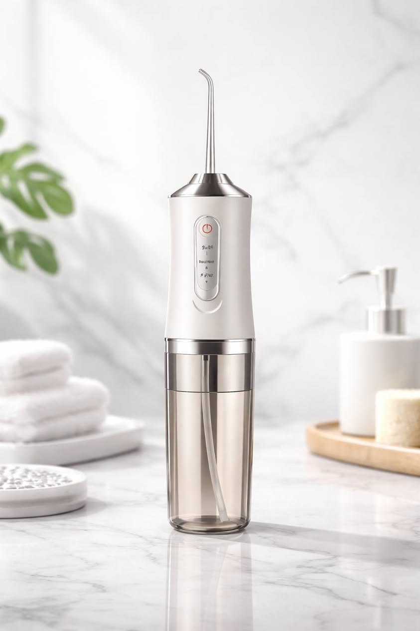 🐬✨ ابتسامة نضيفة بسهولة!

جهاز تنظيف الأسنان المائي ينظف بين الأسنان واللثة بقوة ولطف 💦🦷
مثالي للي يستخدمون التقويم، وبديل آمن عن الخيط التقليدي 👌

💧 3 أوضاع تنظيف
🔄 دوران 360°
🦷 4 رؤوس مختلفة
🧴 خزان 230 مل
🔋 شحن Type-C
🌧️ مقاوم للماء

خفيف، عملي، ويخليك محافظ على ابتسامة صحية كل يوم! 😍✨السعر25مع التوصيل


**إذا كنت صاحب هذا الإعلان وتريد حذفه لأي سبب، رجاءا أرسل رسالة إلى الدعم الفني**