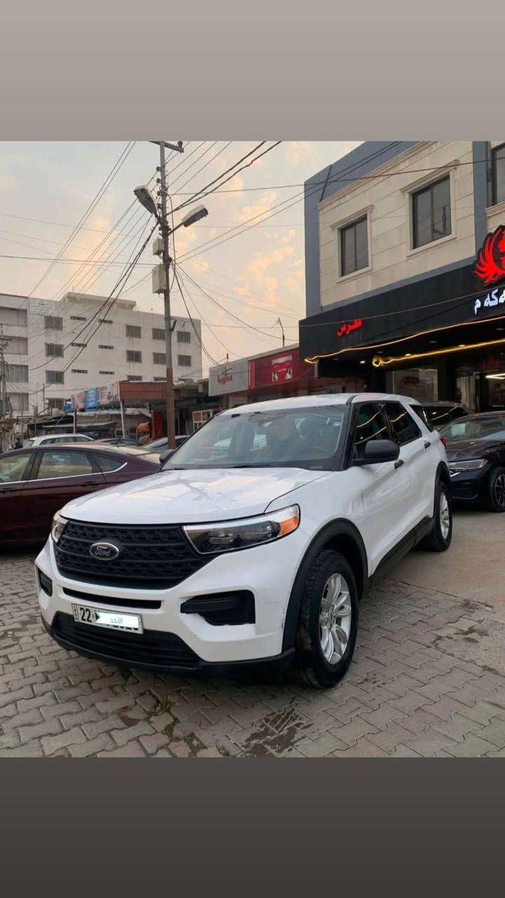 ▪️فۆرد ئیکسبلۆوەر 2021 شکل نوێ 
▪️عام نیە بەعام دەفرۆشی  
▪️بێ ناوگرتن ، ئێڕباگ شان 
▪️مەکینە V4_23 T کەپس 
▪️ڕۆیشتن / 115 هەزار کم 
▪️ڕەقەم و سەنەوی نــــوێیە 
▪️مواسفات شاشە کامێرا 
ناو بێجی ، دەبل ئەکسل 
۳ ڕێز کوشن ، حساس 
***********
▪️نرخ 188 أربيل, العراق
