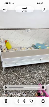 سرير أطفال • تركي • نظيف جدا