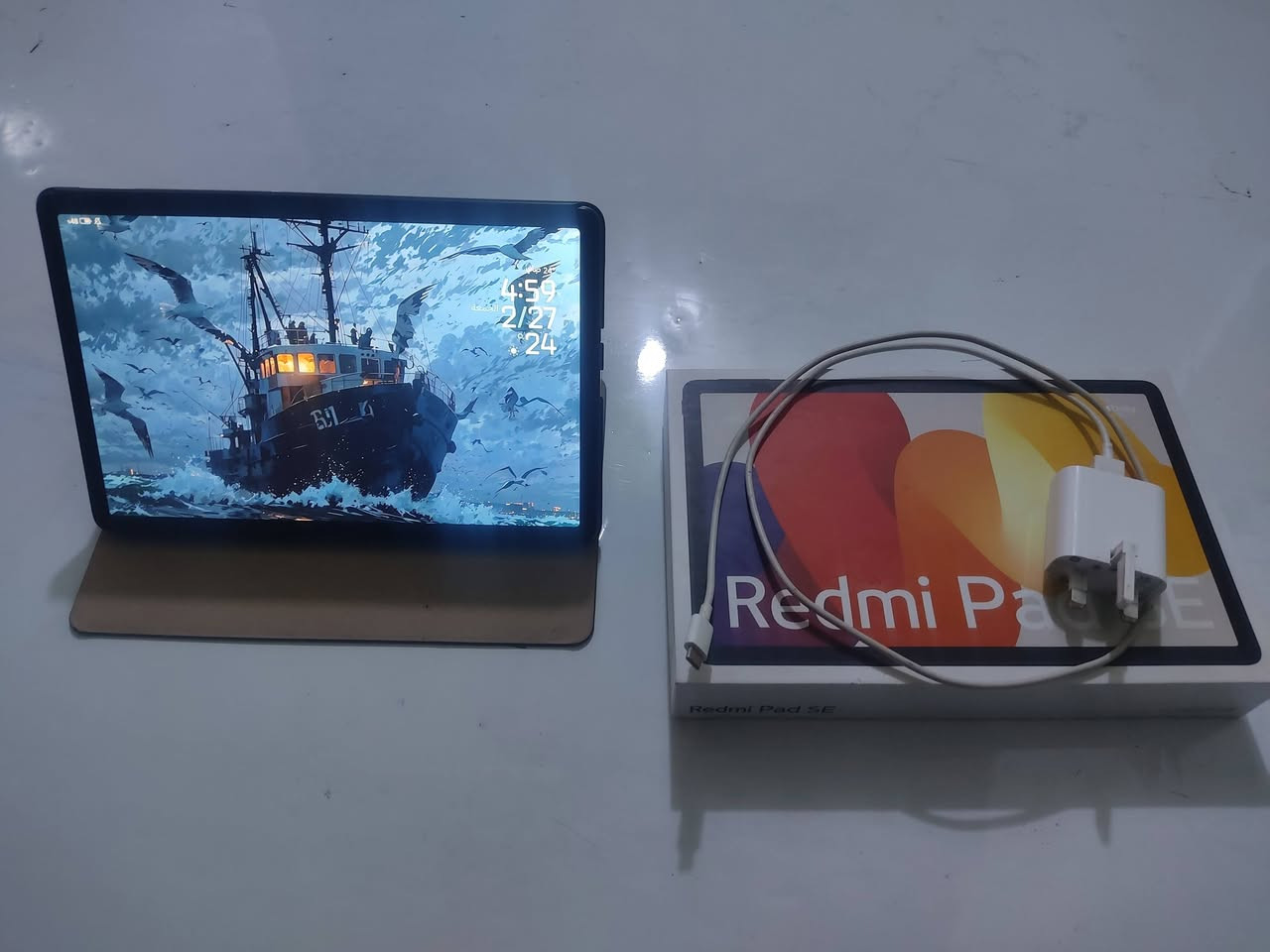 تابلت redmi pad se مستعمل
ذاكرة 256 عشوائية 8+8
ملحقاته كاملة + كڤرين دفتريات + لسقة شاشة
سعر : 200 الف
عنوان : ميسان ناحية السلام
تواصل واتساب ***********
