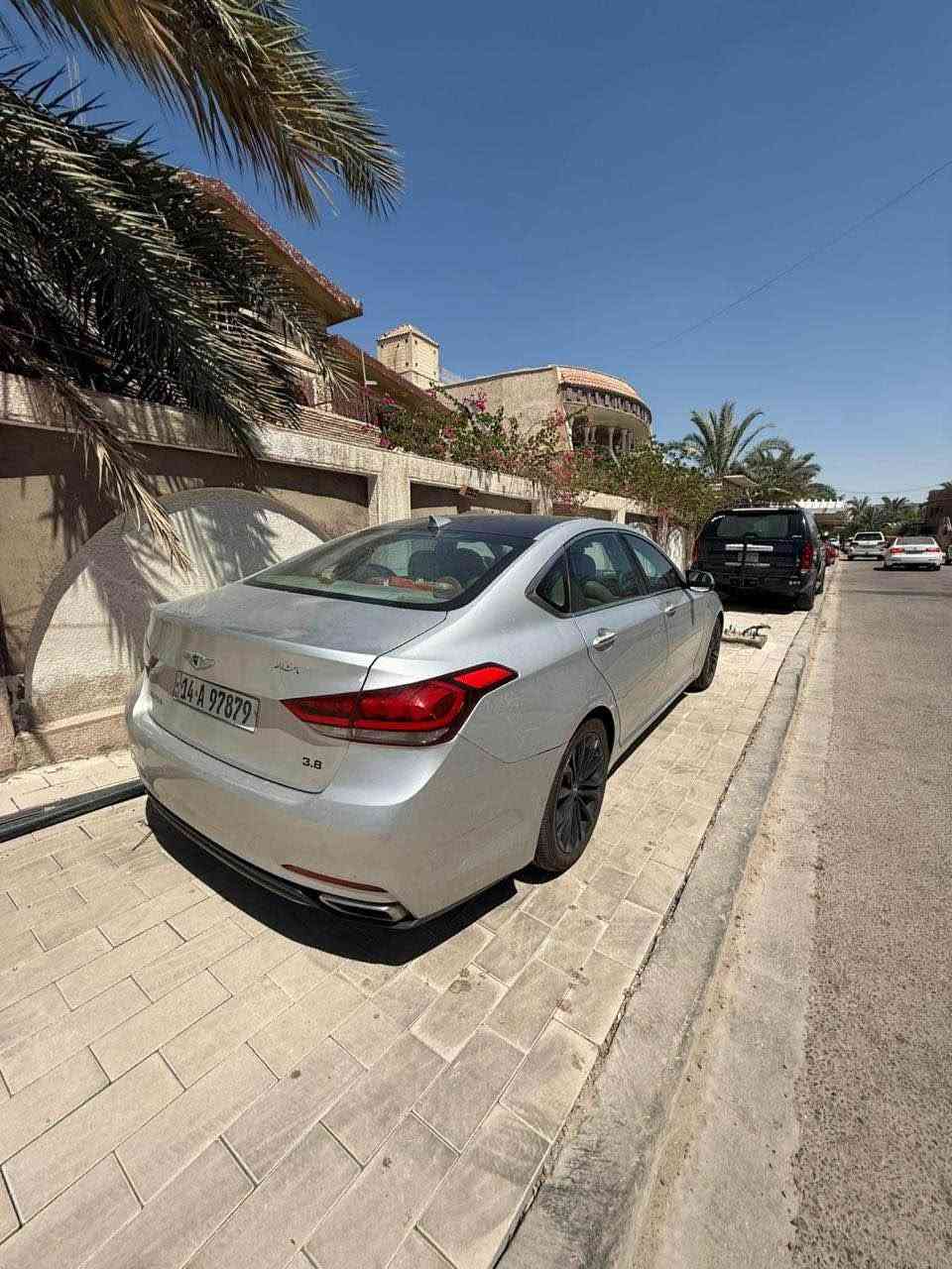 جينيسس g80 
موديل 2016
ماشية 117 الف
مكينة كير كفالة
حدادية تبريد طخم تاير جاهزة 
٣ قطع صندوق+جاملغ+باب خلفي صبغ
تكمة وباب سائق كلير شرط بدون معجون
سونارها موجود
ما ناقصها برغي 
سعرها 138 وبيها مجال بسيط
رقمها بصرة جديد تحويل ثاني يوم
*********** البصرة, العراق
