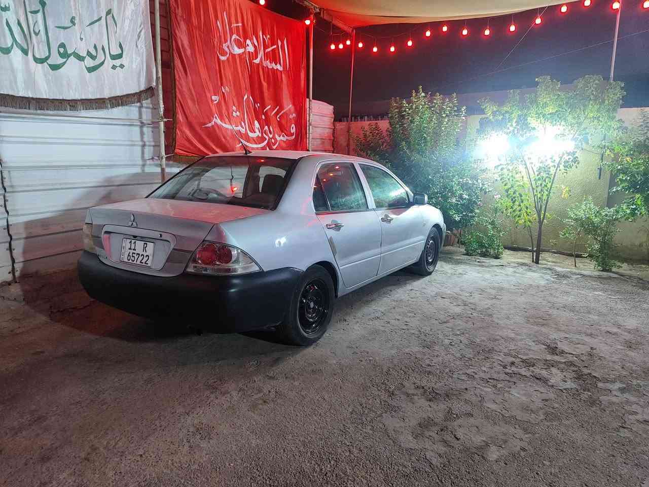 لانسر ٢٠١١بغداد بيها قطعتين
بأسمي ***********
