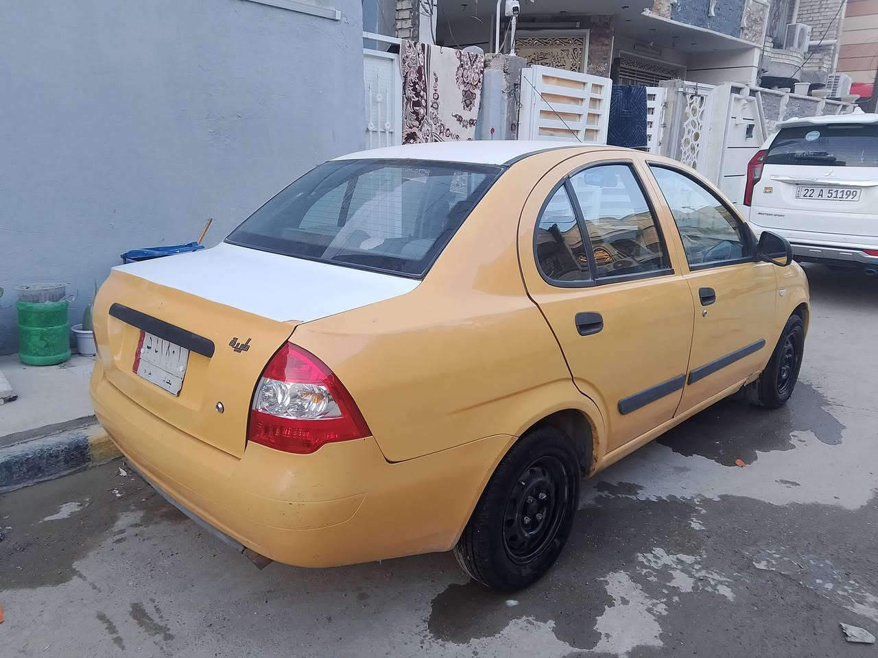 طيبة 2015 استلام الشركة ماشية160 جاهزة للاخير مسويلهة ادامة كاملة مجموعة بانزين صدر جديد تخم تاير بدون اي نقص بيهه بنيد مصبوغ فقط السعر 38 عنوان بغداد للاتصال ***********
