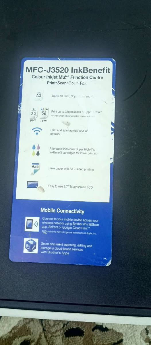 السلام وعليكم
للبيع طابعه جديده
السعر /300الف وبيه مجال

الاستفسار ***********
