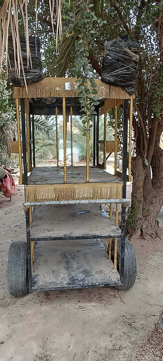 عربانة موكب للبيع تحمل ٦ سماعات ٣ تايرات بحالة جيدة حديد ثقيل بسعر مناسب المكان الديوانية قضاء الشافعية *********** واتساب موجود وبخدمة خدام الحسين عليه السلام
