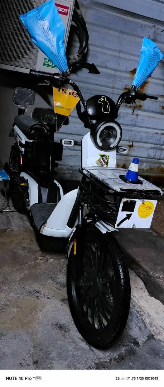 عليكم دراجة للبيع او مراوس بدراجه ماكس

!

بطاريات عدد 4 موديل 2024

اضائه زنون

بيهه 3 سرعات وبصمه وسويجين وبصمه وتشغيل عن بعد شاشه تبين عطل مكاني بغداد المحموديه ! سعر خاص بيها مجال موجود ماسنجر 

سعر خاص رجائن  مو شراي لتجي

***********
