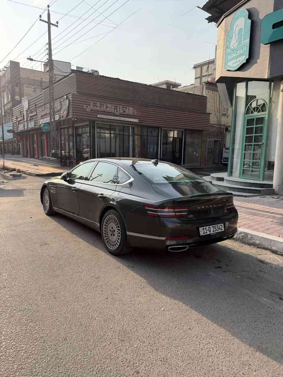 Genesis 2022 فول عدا البنوراما  لون فيلي السياره كفاله عده جاملغ الخلفي الايمن بيه بارد حادث امريكا موضح بالصور السياره   داخل ابيض ممشى 30000 مكينه 4 سلندر تيربو السياره كلش نضيفه المكان ميسان سعرها ٢٨٥ وبيها مجال قليل للاستفسار *********** 🤍
