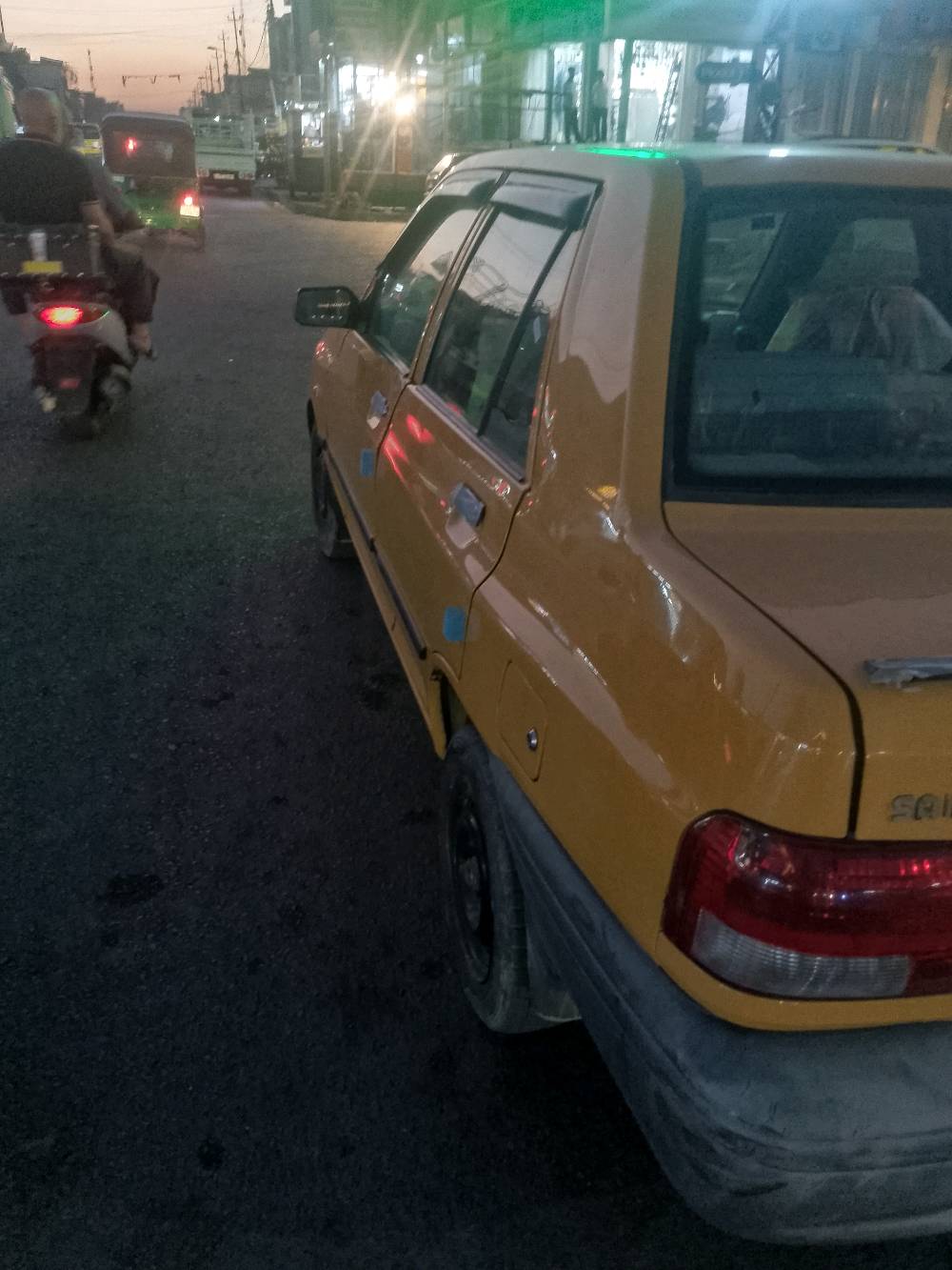 🚕 للبيع Saipa موديل 2015
لون أصفر أجرة
قير عادي
الممشى: 252,549 كم
السيارة استخدام شخصي وحالتها جيدة
❄️ التبريد شغال ممتاز
اقتصادية وعملية للاستخدام اليومي
💰 السعر: 35 ورقة قابل للنقاش البسيط
📍للاستفسار التواصل خاص
الله يبارك لصاحب النصيب 👍