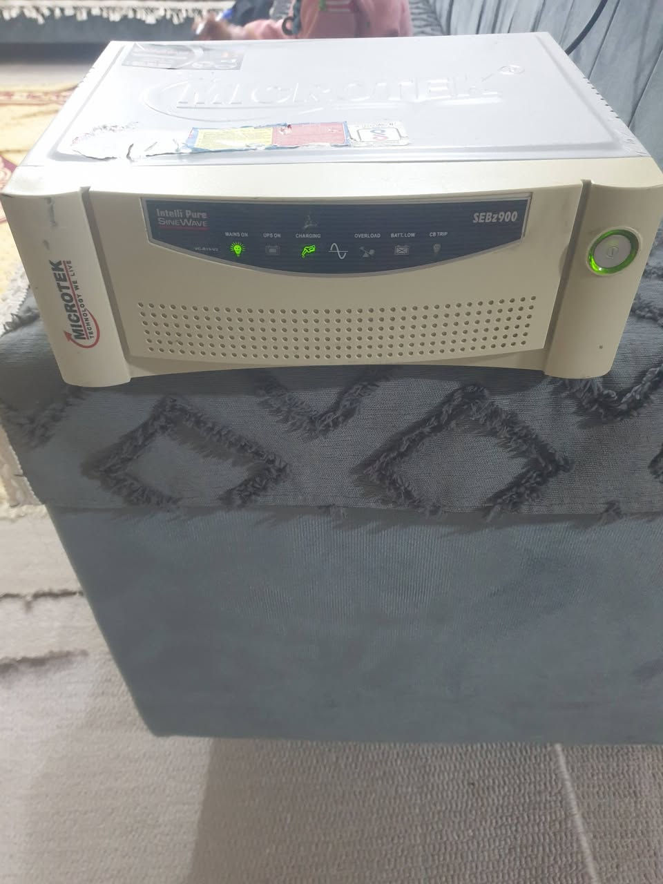 مايكروتك  900  واط
توليد وشحن وتحويل صفري بدون فصلة شرط الشغل بدون اي خلل
عنوان نجف يوجد توصيل
***********
