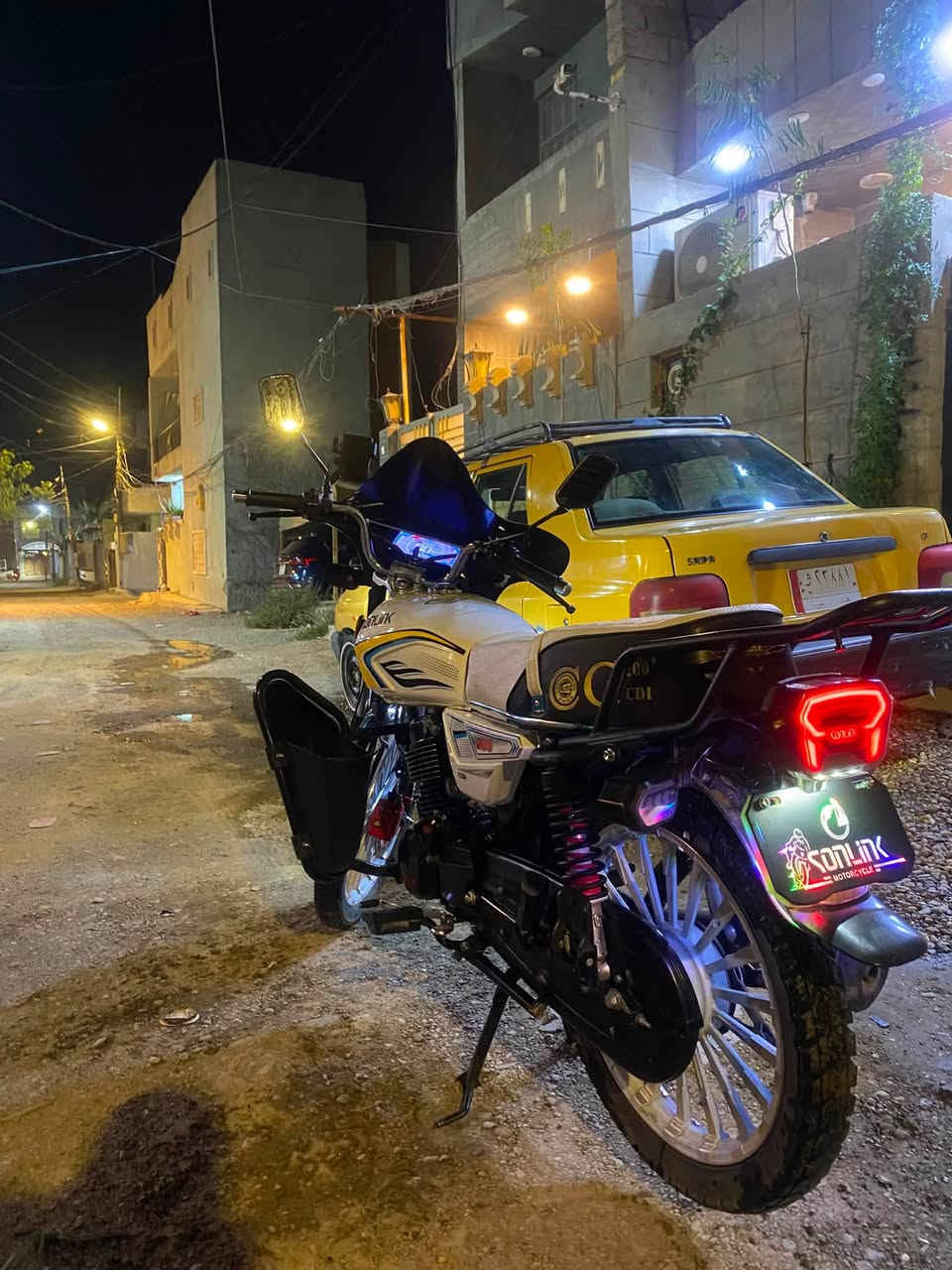 السلام عليكم
دراجه ايراني سونك 5 كير cpf ضاغطه وزنجيل انسه شي اسمه رجه مابيه اي نقص المكينه خير من الله وياه بصمتين وسويجين واوراق منفيس وكارتونيه مطابق للشاصي السعر 850 وبيه مجال بسيط بغداد قرب الجزيره السياحيه ***********
