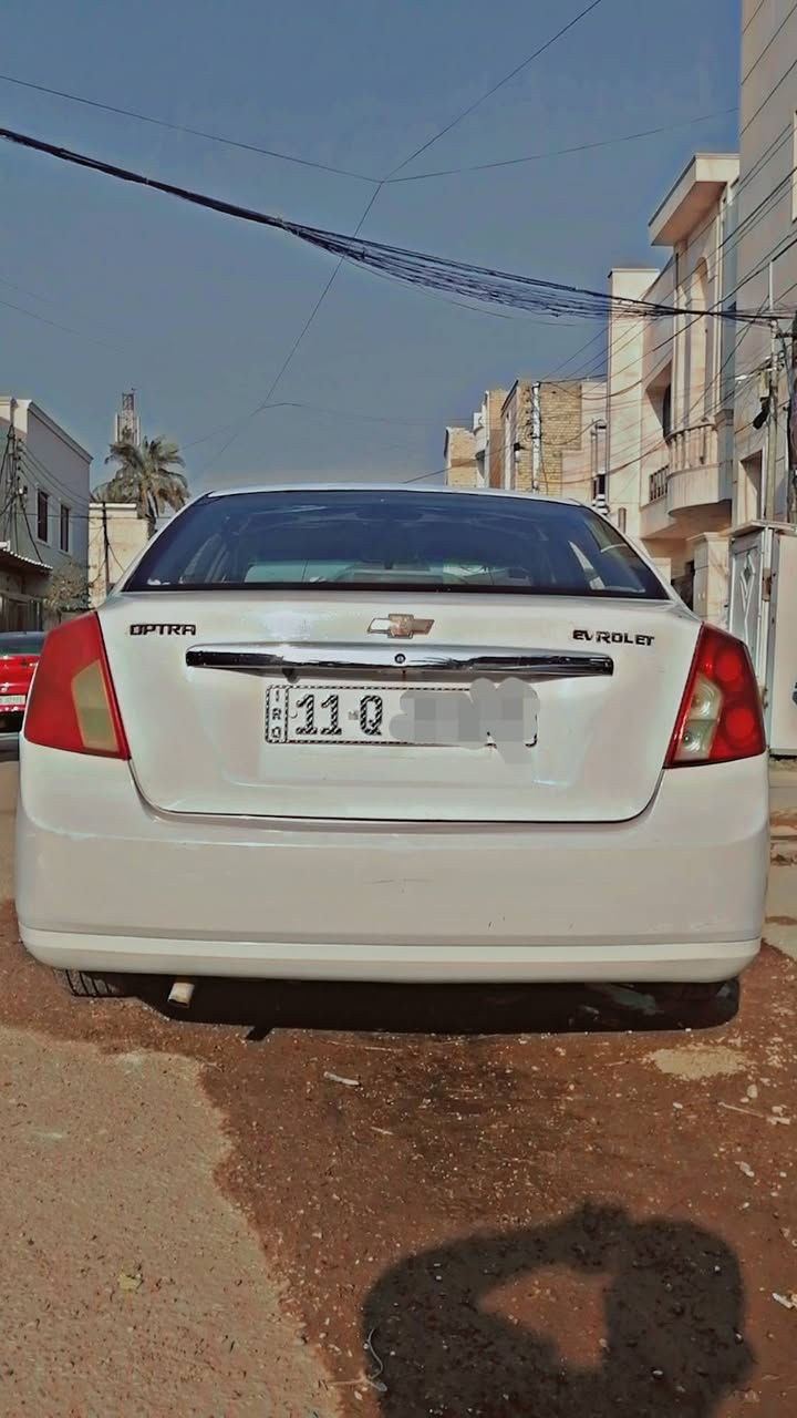 السلام عليكم شلونكم شباب
شوفوليت اوبترا 2009 خصوصي شركة العامه للسيارات للبيع او مراوس حسب قناعه 
سياره بيها جاملغات امامي امبدله
منضومه تبريد جديد  تدفئه شغله
منضومه زنون بلوجكتر و الايت
راديتر جديده
صدر حلو خير من الله 
شاشه جديده كاميرا 📸 وضوح يخبل 
كير ومحرك خير من الله مكفولات
سياره احلى من الصور تجي وتشوف بعينك
السعر 70$ وبيها مجال
مكان بغداد حي العامل
 اي استفسار ***********
