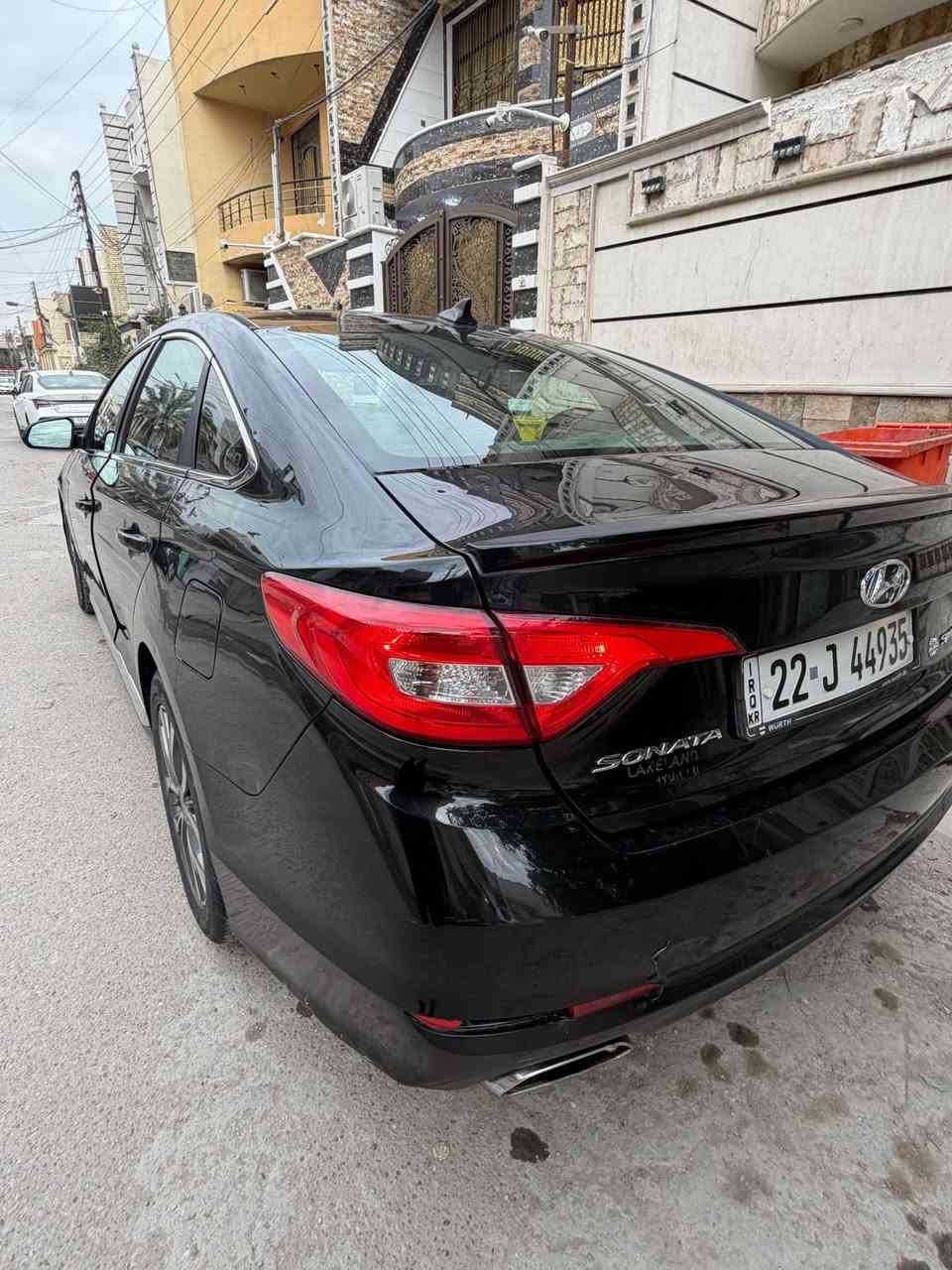 السـلام عليكم أخوان 
للبيع سوناتا 2016 sport نص مواصفات

مواصفات السيارة 🛑

محرك GDI 2400 مفتوح 
شاشة كبيرة كاربلي واندرويد اوتو 
تحكم جهتين ستيرن 
كاميرا خلفية 
كشن كهرباء 
دبل اكزوز 
3 وضعيات قيادة ايكو وسبورت ونورمال 
ملاحظة ! السيارة بيها حالـوب تجي وتشوفها بعينك 
صور حادث السيارة ويا المنشور منزلهن 
السيارة كلها ليبل واحد بدون تبديل فقط الجاملغ مبدل 
الســعر ( 109 ) وبيها مجال بسيط 

مكاني بغداد 

رقم اربيل بأسمي شخصياً السنوية لل 28 
كلشي واضح كدامك الي تعجبة يشلع عيوني والسوك كلشي بي 

 متواجد واتساب ((***********)) بغداد, العراق
