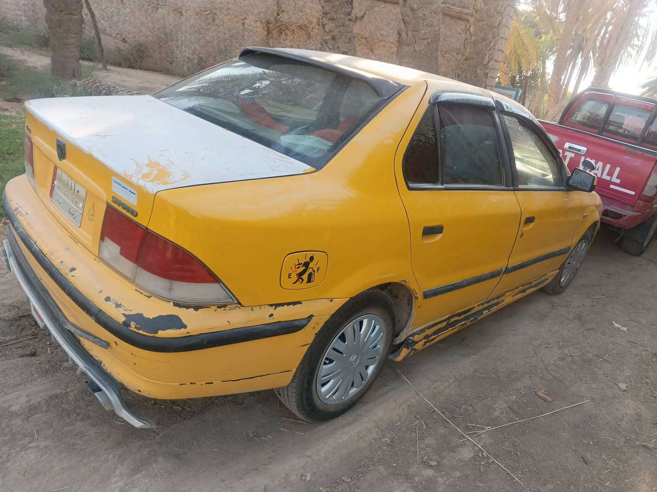 سلام عليكم سياره سمند لبيع أو مراوس سياره جاهزه  تخم تاير توني شاده حداديه جديده لايت زنون سنويه 2029 مصفره هيئه وغرامات مكان ناصريه. شطره ناحيه بني زيد سعر 28 وبيه مجال ***********

