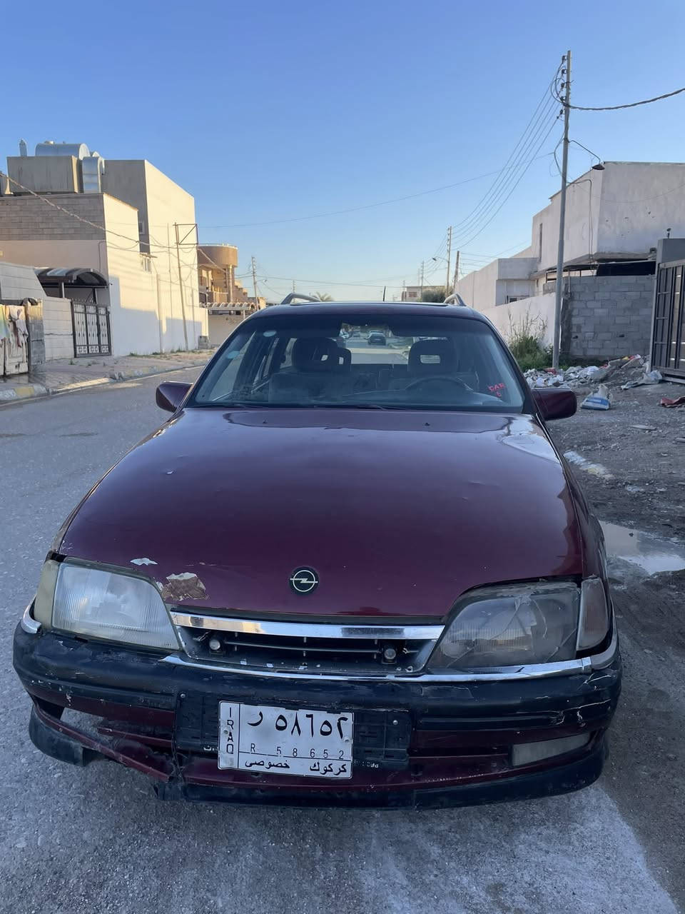 السلام عليكم.    أوبل موديل 91ا
السعر 10 ورقات 
اخوان ابيع فقط حاسبه 
سيارة مال شغل 
السعر 12 ورقه
كركوك


**إذا كنت صاحب هذا الإعلان وتريد حذفه لأي سبب، رجاءا أرسل رسالة إلى الدعم الفني**