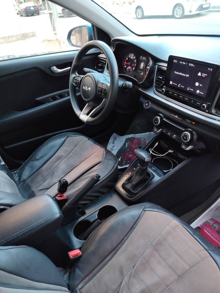 كيا ريو 2023 هاتشباك - محرك 1600 - فول مواصفات - امريكي

الموديل : 2023

المحرك 1600 CC

المسافة المقطوعة: 40,000 كم

اللون ازرق

المميزات والإضافات

بصمة تشغيل وبصمة أبواب.

نظام تحديد المسار (LKA).

حساسات خلفية وأمامية مع كاميرا. ويل كروم حجم مع يدات نيكل. تحكم ستيرين كامل وشاشة لمس تدعم Apple CarPlay /Android

حالة السيارة: سيارة نظيفة جداً
السعر 117
للتواصل 
*********** كربلاء, العراق
