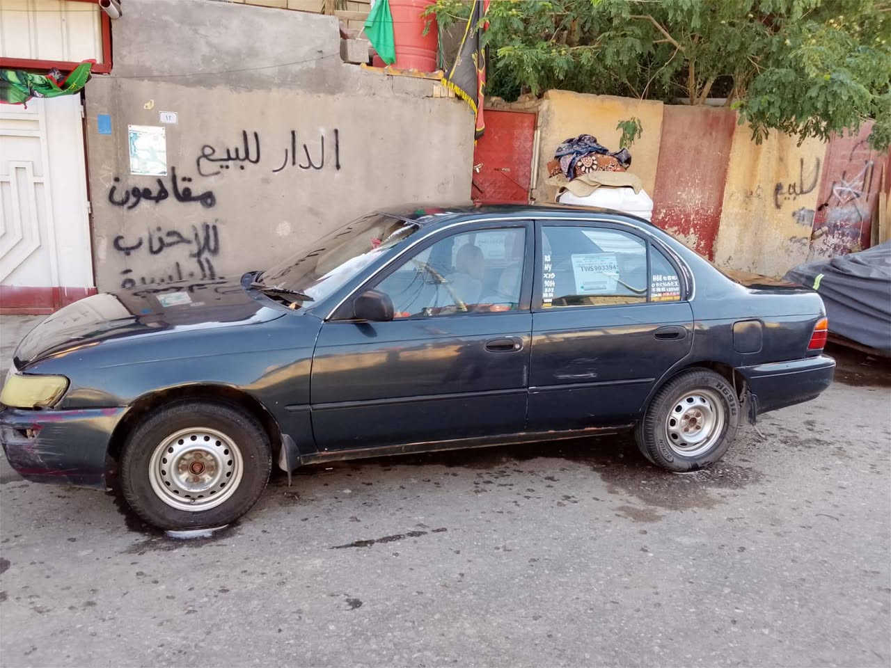 السلام عليكم 
كورلا ٩٢ بصرة سنويه لغاية ٣٠ محرك كير جيد جدا تبريد ويه سويج شاشه سيارة كلش حلوه السعر ٤٨ وبيه مجال 
***********
