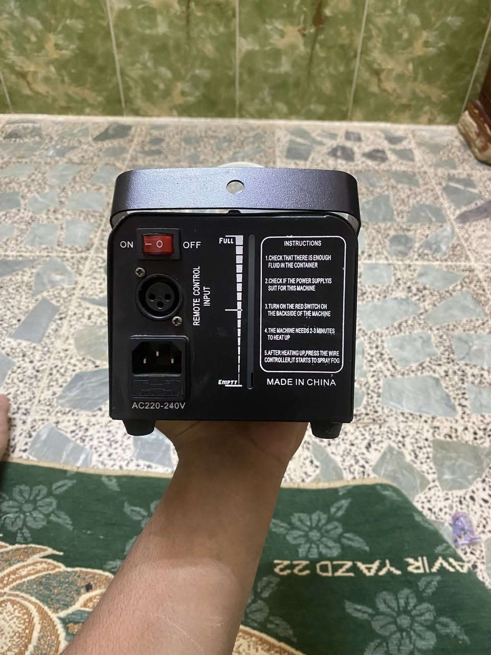سلام عليكم
جهاز دخان مال حفلات وبي نشره لد
٣٠مع التوصيل


**إذا كنت صاحب هذا الإعلان وتريد حذفه لأي سبب، رجاءا أرسل رسالة إلى الدعم الفني**
