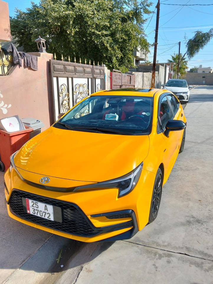 كورلا تكسي ٢٠٢٥ يجميع صيني هايبرد فول موصفات ١/١ كشنات جلد احمر ماشي ١٣ الف حقيقي ما بها ولا شخط ولا تعديل مكفول من دعامية إلى دعامية سعر ١٧٧ مكاني كركوك *********** خاص ما أجاوب
