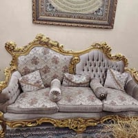 دمياطي • خشب زان • ١٠ مقاعد