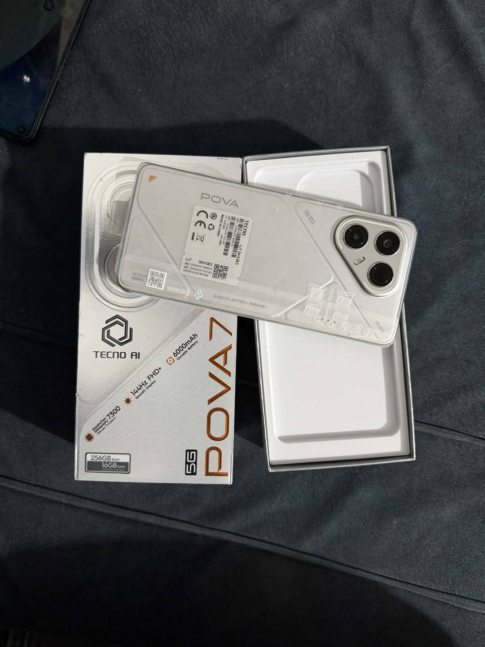 تكنو بوفا7
G5
اذكره 256رام 16
بس مفتوح من الكارتون 
300 الجديد ب330


**إذا كنت صاحب هذا الإعلان وتريد حذفه لأي سبب، رجاءا أرسل رسالة إلى الدعم الفني**