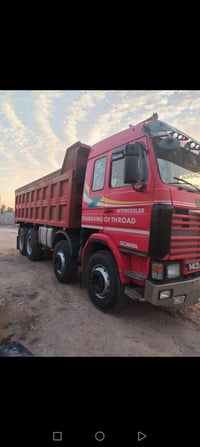 سكانيا • موديل ٩١ • مقطورة كاملة