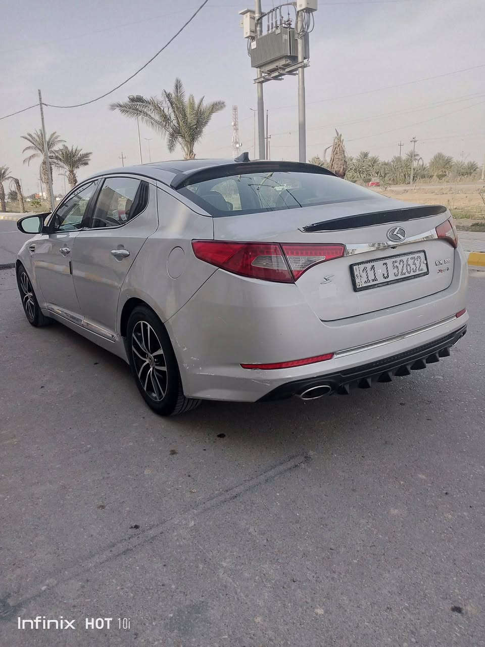 السلام عليكم كيا اوبتيما موديل 2011 رقم بغداد دولي السنوية نهاية 2030 تحويل ثاني يوم اللون سلفري تخم تاير حدادية مكينة وكير جدد تبريد فول امامي خلفي فول مواصفات بصمة تشغيل وبصمة ابواب وبنوراما كامرة خلفية كشن ترحيب السيارة جاهزة للاخير وارد امريكي ضرر جاملغ الخلفي السيارة جراد قليل للمعلومة تبديل كفر جاملغ الخلفي جهة السايق السعر 85 للاستفسار على هذا الرقم (***********) المكان واسط .
