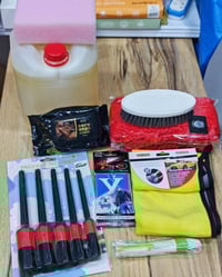 عرض تنظيف شامل • شامبو ٥ل • فرش تفصيل ٥قطع