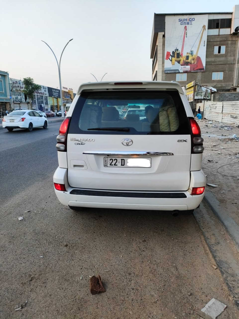 برادو 2009 كفالة ما عدا بارد شبر بالبنيد عدا ذلك كفالة 
بدي وشاصي ولغود و كير ومكينة ما مفتوح 
محرك 4 سلندر  2.7  ماشية 190 الف سنوية منتهية وبأسمي 
السعر 155  مكاني البصرة
للاستفسار: ***********
