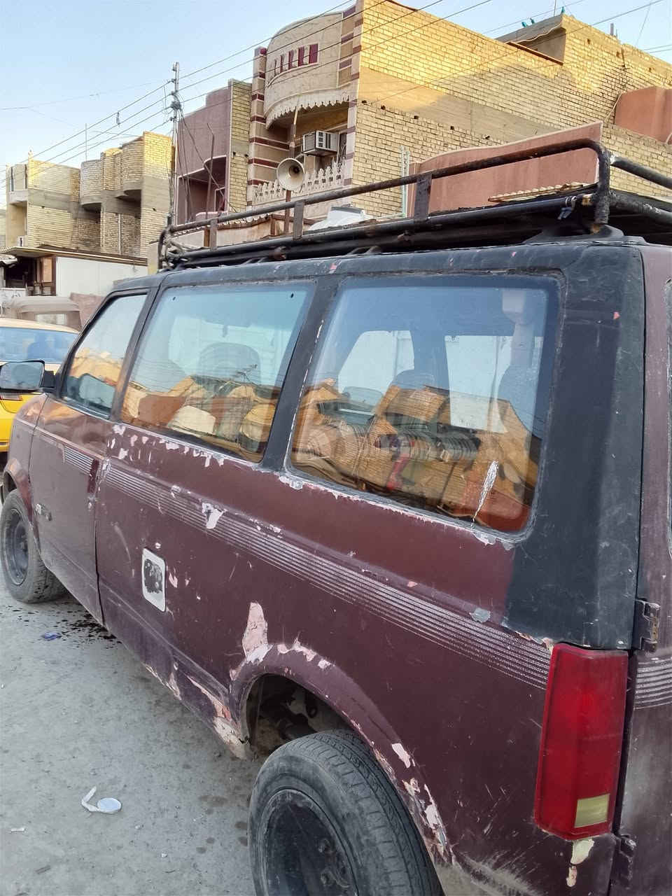 سلام عليكم سياره البيع سعر 25وبيه مجال 
رقم الهاتف***********
مكاني بغداد شعب
