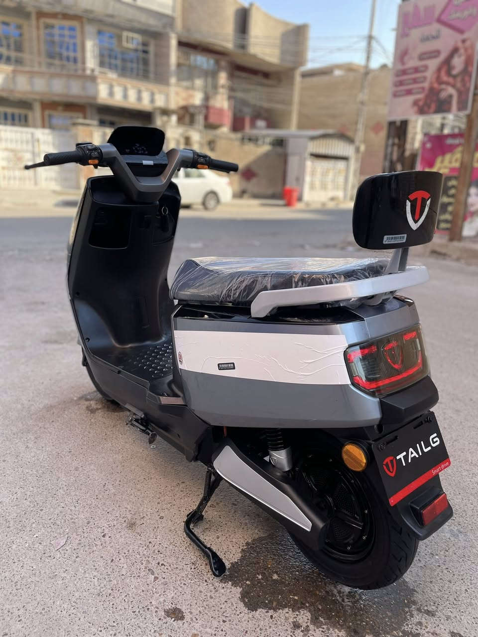 السلام عليكم دراجة ريان TAILG
2025 
6بطاريات جدد 
بصمه تشغيل عن بعد 
انذار سرقه 
لايت عالي ناصي 
سويجات 2 + بصمات 2 
منفذ يوسبي 
السعر 490 وبيها مجال 
العنوان بغداد بلديات 
الرقم ***********
