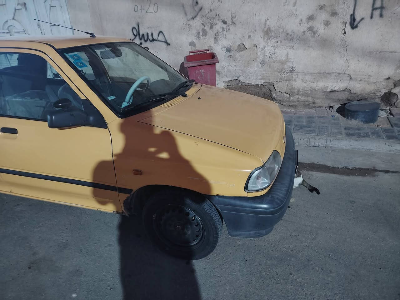 سلام عليكم سايبه موديل 2017 السياره بيهه بس جاملغ امامي بي بارد والباقي كفاله كير مكينه حداديه رقم بغداد دولي  شرط التحويل لسعر 40اوبيها مجال شي قليل مكان السياره كربلاء للاستفسار الاتصال ***********
