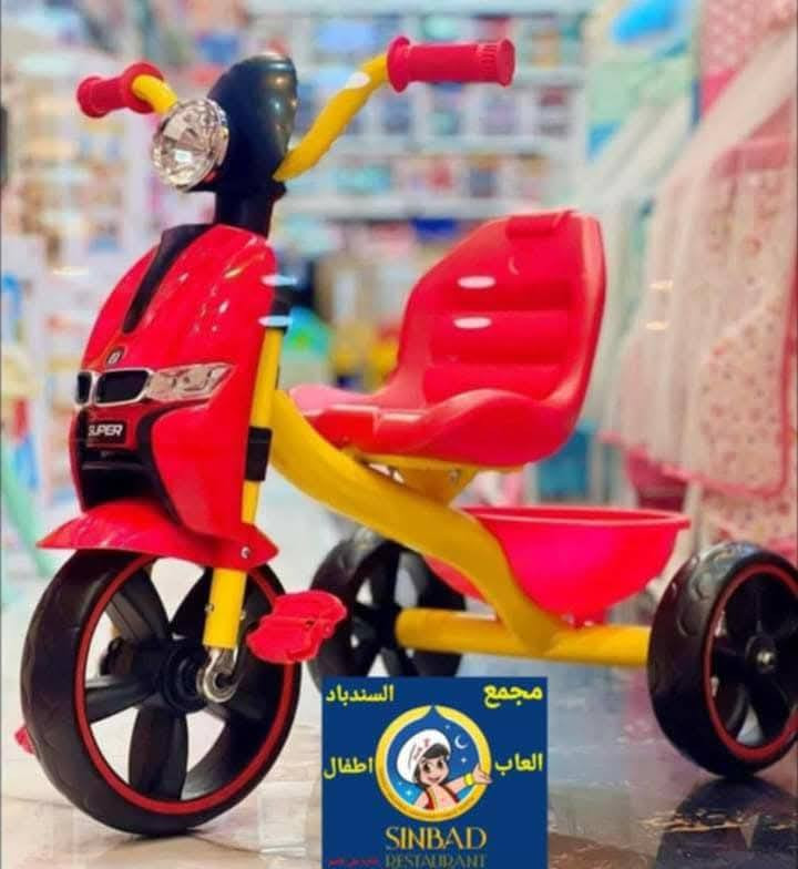 على بركة الله 🌹💕
يعلن مجمع سندباد الالعاب 
عن وصول 🚴‍♂️البانسكلات 🌈 والمسابح🏊‍♀️  باسعار مناسبة وبجميع الاحجام ومديلات مميزة العنوان /👈#حي_الجمعية👇 #بتجاة_الحولي يوجد توصيل ***********🚚
@إشارة 
الفجر مدينتي 
طالب الركابي
