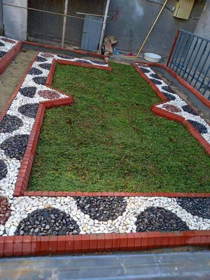 السلام عليكم ورحمة الله وبركاته مستعدين لي كافة التصاميم الحدائق والديكور وزراعة الثيل والورود ودفن التربه توصل خاص او واتساب ***********
