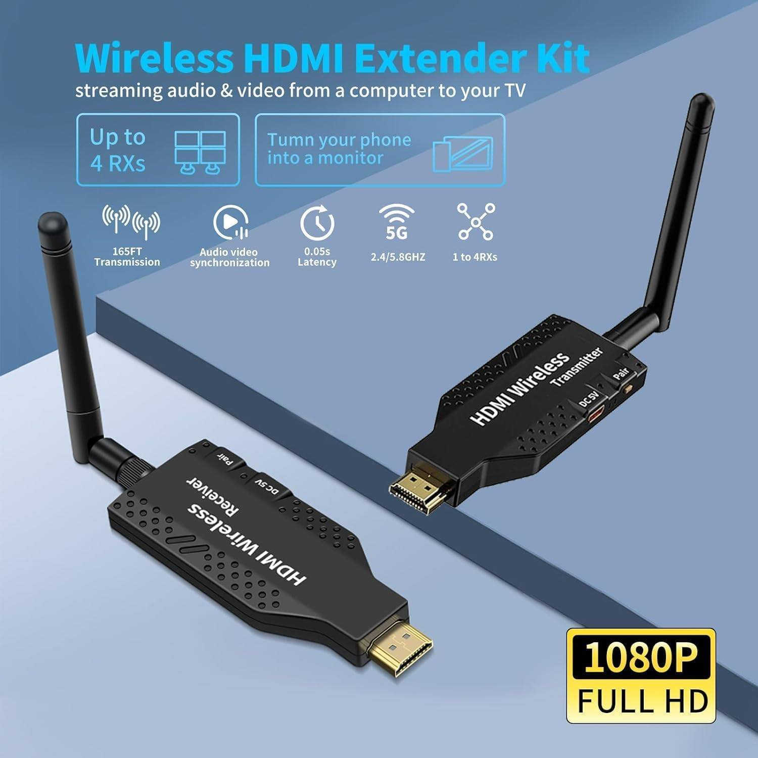 جهاز إرسال واستقبال لاسلكي HDMI بتردد 5.8G للصوت والفيديو، جهاز إرسال واستقبال لجميع الأجهزة إلى التلفزيون/ جهاز العرض، توصيل وتشغيل، أسود (100 م)
العلامة التجارية: جينيريك
اسم العلامة التجارية جينيريك
تقنية الاتصال HDMI, USB
نوع جهاز التحكم Android
مميزات خاصة Built-In Wi-Fi
الأجهزة المتوافقة Television
إجمالي منافذ HDMI 2
نوع الموصل HDMI
وضع إخراج الصوت محيطي
تكوين قناة الصوت المحيطي 5.1
ترميز الفيديو H.264، H.265/HEVC
عن هذه السلعة
نقل HDMI لاسلكي: بث الصوت/ الفيديو لاسلكيًا حتى 30 م بدون تأخير.
دقة كاملة عالية الوضوح 1080P: يوفر جودة صورة واضحة وحادة للأفلام والألعاب والعروض التقديمية.
سهل التوصيل والتشغيل: لا حاجة إلى برنامج أو واي فاي - فقط قم بتوصيله وابدأ البث.
توافق واسع: يعمل مع أجهزة اللاب توب وأجهزة الكمبيوتر ووحدات تحكم الألعاب الرقمية وأجهزة التلفزيون وأجهزة عرض البروجكتور.

وصف المنتج
استمتع ببثٍ لاسلكي عالي الدقة مع مجموعة جهاز الإرسال والاستقبال HDMI هذه، المصممة لنقل الصوت والفيديو بسلاسة دون متاعب الكابلات. يدعم دقة FHD 1080P، يتيح لك حل التوصيل والتشغيل هذا توصيل اللاب توب أو الكمبيوتر الشخصي أو وحدة التحكم في الألعاب أو مشغل الوسائط بالتلفزيون أو جهاز العرض البروجكتور لاسلكيًا على بعد يصل إلى 30 م. مزود بإريال راديو مزدوج لإشارة ثابتة ومتواصلة، فهو مثالي لإعدادات الترفيه المنزلي والعروض التقديمية للأعمال والبيئات التعليمية. لا حاجة إلى برامج معقدة أو شبكات واي فاي - ببساطة قم بتوصيل الأجهزة عبر منفذ HDMI ومنفذ USB، وسيكون جاهزًا للاستخدام. تصميمه الصغير والمحمول يجعله مثاليًا لكلٍ من التركيبات الثابتة والاستخدام أثناء التنقل.

معلومات المنتج
الميزات والمواصفات
تقنية الاتصال HDMI, USB
نوع جهاز التحكم Android
مميزات خاصة Built-In Wi-Fi
الأجهزة المتوافقة Television
إجمالي منافذ HDMI 2
نوع الموصل HDMI
وضع إخراج الصوت محيطي
تكوين قناة الصوت المحيطي 5.1
ترميز الفيديو H.264، H.265/HEVC
نوع إخراج الصوت بلوتوث
القياسات
وزن السلعة 450 جرامات
تفاصيل السلعة
اسم العلامة التجارية جينيريك
رقم الموديل B0FBKF9KNC
الشركة المصنعة اخرى
قدّم المكونات المضمنة موسع HDMI
وصف الضمان بدون ضمان
ASIN B0FBKF9KNC
مراجعات المستخدمين 5.0 5.0 من 5 نجوم   (1)
5.0 من 5 نجوم


**إذا كنت صاحب هذا الإعلان وتريد حذفه لأي سبب، رجاءا أرسل رسالة إلى الدعم الفني**