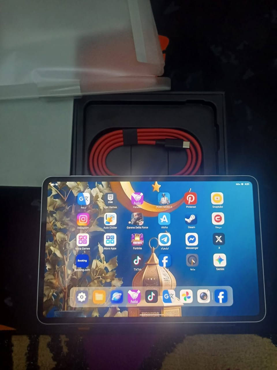 ايباد ريد ماجيك استرا ذاكره 256 الجهاز كلش نضيف اخو جديد استعمال جداً قليل نضافه 100% شخط مابي مع كامل ملحقاته السعر 700
رقمي واتساب
***********
