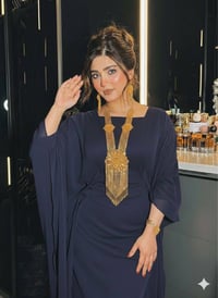 السعر / 25 كولكشن  الرمضاني🍒✅ خامه-دابل مطعم بشيفون الالوان:- جويتي +ز...