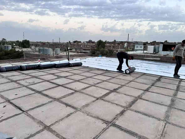 سارع وحمي بيتكً من تسرب الماء والرطوبه وايضاً عاكس للحراره اسطح وجدار خارجي  بوصل ضمان 
عدنه نوعيات مختلفه كل الأسعار داخل الإعلان 
    ***********
***********
*********** 
إيطالي درجه اولئ وزن ثقيل 321  بخمسه ونص الف 

ايطالي درجه اولئ الالمنيوم.هايبر   المتر خمسه الف 

نعمل جميع مناطق محافظه نينوئ  عملنا هو بالأصل مخافه الله وبوصل ضمان من الشركه تضمن بيه حقك 
ولدينا عروض خاصه للمساحات الكبيره ونتعامل مع المجمعات ودوائر الدوله بوصل ضمان والفحص مابعد العمل 
مكونات ماده الابزوكام هي 
ماده سلفونيه الالمنيوم ال الألياف النسيجيه الزجاجيه والقماش الحراري وماده القير الدرجه اولى ومواد تصلب 

موقعنا 
حي البكر قرب جامع البديع مقابيل حركه بابليون
زورو موقعنا لضمان حقك
