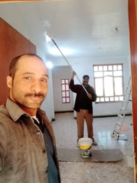 #صباغ #صبغ بيوت #احمدالمصري #بغداد  #جميع اعمال الصبغ وتجديد البيوت وع...