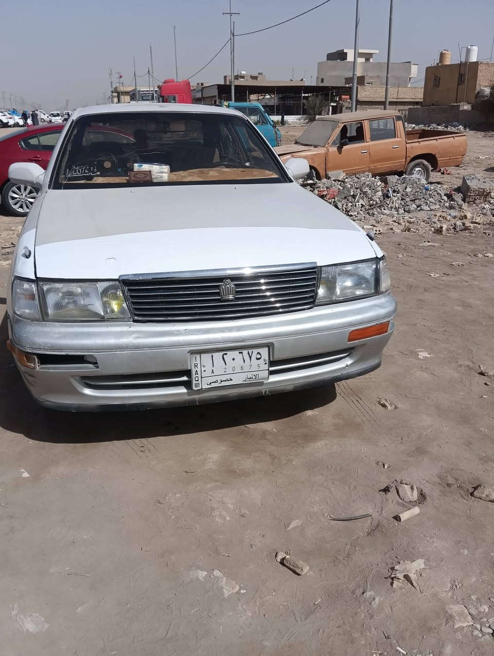 السلام عليكم اخوان بطه متصل للبيع موديل 95رقم انبار السياره جاهزه محرك كير حاويه شرط صدر امامي خلفي جديد السعر 45بيها مجال مكاني واسط الصويره للستفسار***********
